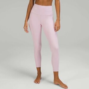 Lululemon Align High-Rise Pant 25" in Pink Peony